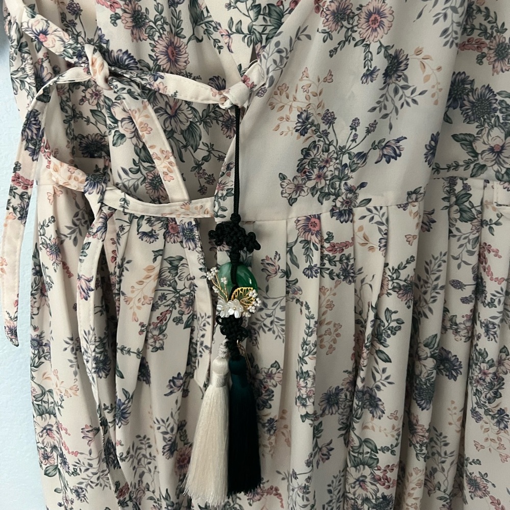 Korean modern hanbok dress - Picture 3 of 5